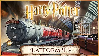 Platform 9 ¾ at King’s Cross [ASMR] Harry Potter Philosopher's Stone Inspired Ambience ⚡ Study Relax