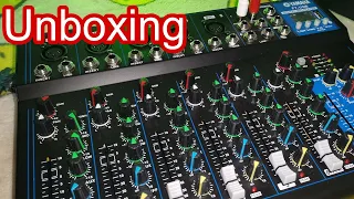 Yamaha F7 USB Audio mixer unboxing video