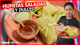 HUMITAS DE CHOCLO Dulces y Saladas | COMIDA PERUANA