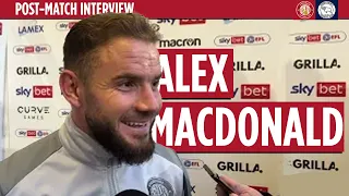 Alex MacDonald's reaction | Stevenage 3-1 Derby County
