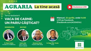 Vaca de Carne: Un Pariu Castigat? | Agraria La Tine Acasa - 22.04.2020