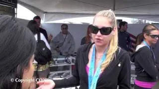 Anna Kournikova Nautica Malibu Triathlon 2008 Malibu Interview