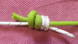 Как связать две веревки - простой, надежный и красивый узел