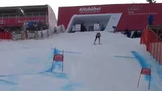 Hard Crash Hahnenkamm Rennen 2015 Unfall Mausefalle 21-01-2015