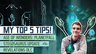 5 Top Tips for AoW: Planetfall Stegosaurus Update and Revelations DLC