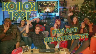 Fan Art Reactions Special!!! | KOllOK 1991