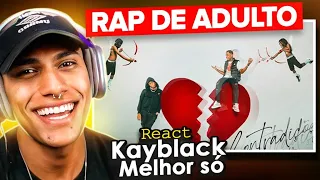 OS CARA VIERAM TOCANDO NO FUNDO!! (LA ELE²) ›› REACT‹‹ Kayblack e Baco Exu do Blues - Melhor só