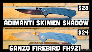 Ganzo Adimanti Skimen Shadow vs Firebird FH921