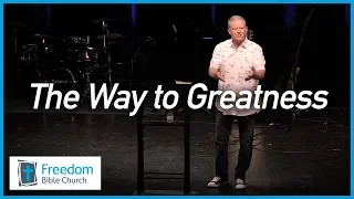 The Way to Greatness fixed - Mark 10:35-45