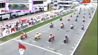 Valentino Rossi First Ever Grand Prix, Malaysia 1996