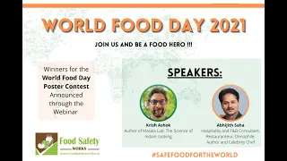 Webinar World Food Day '21 - Be A Food Hero