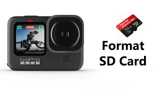 GoPro Hero 9 - How To Format SD Card Inside