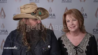 Chris Stapleton and Patty Loveless Interview (CMA's)