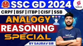 ANALOGY | SSC GD REASONING CLASSES 2024 | SSC GD SSC GD REASONING PYQ'S | REASONING BY SAURAV SIR