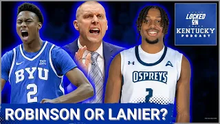 Kentucky basketball will get Chaz Lanier OR Jaxson Robinson! | Kentucky Wildcats Podcast