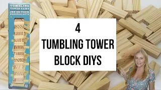 4 NEW TUMBLING TOWER BLOCK DIYS 2023