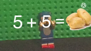 Sonic says 5+5= patata