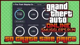 GTA Smuggler's Run Full hangar sale