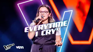 Eldiona - 'Everytime I Cry’ | Blind Auditions | The Voice Kids | VTM