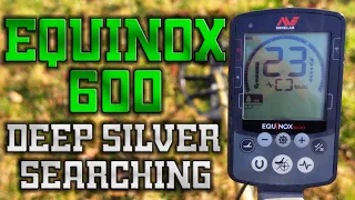 Metal Detecting Deep Signals With The Equinox 600 | Searching For...