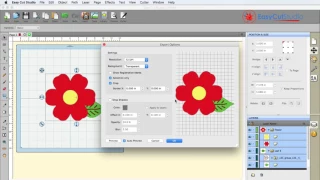 Easy Cut Studio Create Exporting Project(Exporting to Image) as a Photo File