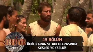 Ünlüler'de seçmeler sırasında sesler yükseldi! | 43. Bölüm | Survivor 2018