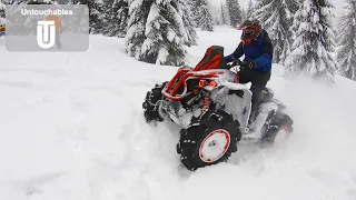 XMR Renegade 1000R vs Deep Snow 😱 Broken Drive Shaft 💸🤑 Epic Ride