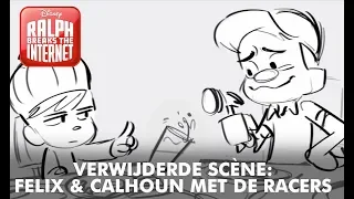 Ralph Breaks The Internet | Verwijderde Scène: Felix & Calhoun met de Racers | Disney BE