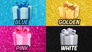 Are You Ready? Choose Your Gift from 4 gift Box Challenge 🎁😍🖤🤍🌈👑