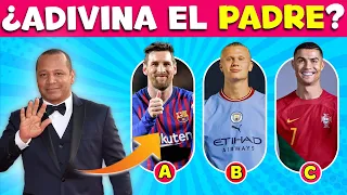 ¿Puedes adivinar al jugador por su padre? 👨⚽ Mbappé, Ronaldo, Messi, Haaland, Neymar