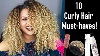 10 CURLY HAIR MUST HAVES