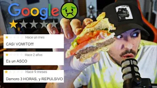 Pido la Hamburguesa PEOR VALORADA de Google 🤢