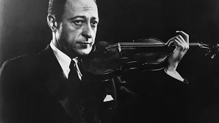 Jascha Heifetz plays Bach Sonata Nr. 1