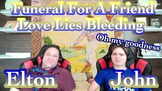 Funeral For a Friend / Love Lies Bleeding - Elton John Father and Son Reaction!