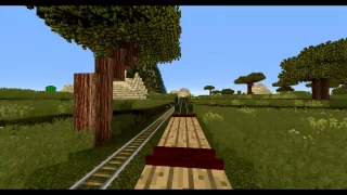 Minecraft Train Journey (Traincraft)