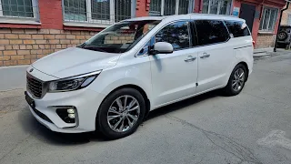 Комфортная "маршрутка" за 2 млн. рублей. 9 местный KIA Carnival 2018 года. Новый, 8-ступенчатый AT.