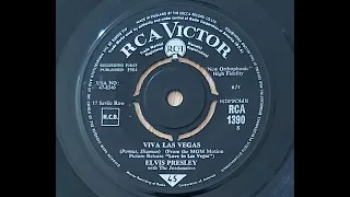 Elvis Presley 'Viva Las Vegas'  1964 45 rpm