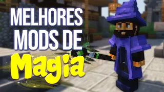 TOP 10 MELHORES MODS DE MAGIA PARA O MINECRAFT | Parte 2 - 1.16.5