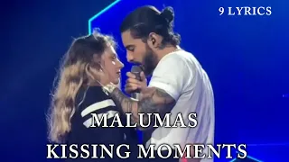 MALUMA KISSING MOMENTS