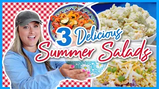 Beat the Heat: 3 Scrumptious Summer Salads You Can't Resist!
