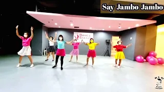 SAY JAMBO JAMBO - Line Dance || Demo || Beauty LD Blessed PV || Mei2 LD Class