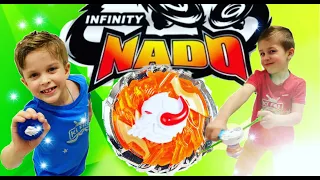 Сравниваем САМЫЕ новые ИНФИНИТИ НАДО: Крылья Ареса VS Огненный Палаш! Infinity Nado // KiFill boys