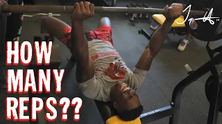 NFL Wide Receiver Strength Test | Bench Press Challenge w/ Tyreek Hill