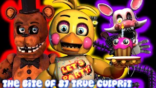 TABLE OF EVIDENCE #1 : Who DID The Bite of 87 ? | #FNAF Theory