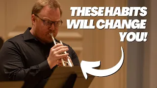 Four Habits That Will Make You A BETTER Trumpet Player