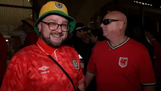 Wales fans in Doha react to 1-1 draw with USA