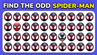 Find The Odd Emoji Out | Spider-Man Game Edition Quiz | 🕷️🕸️ 25 Ultimate Levels