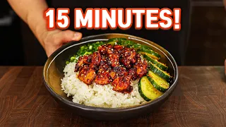 This 15 Minutes BULDAK Rice Bowl Will Change Up Your Weeknight Dinner Routine!