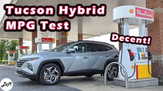 2022 Hyundai Tucson Hybrid – MPG Test | Real World Highway Range (Limited Trim)