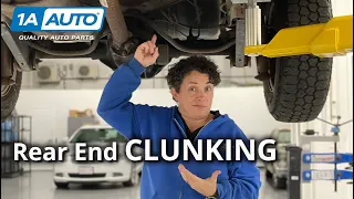 Clunking or Banging Rear End While Driving? What Should I Check?